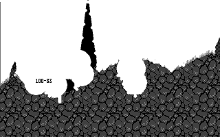 Pommitus atari screenshot